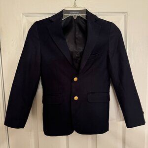 Chaps Boy's Navy Sports Jacket/Blazer Size 8